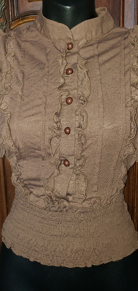 Brown super cute top